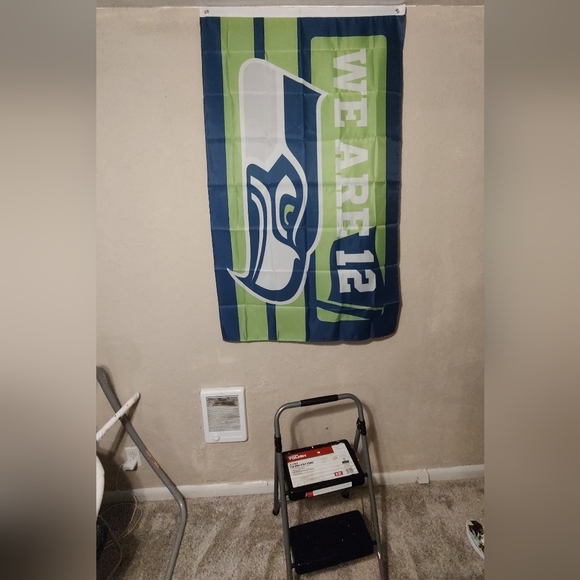 Seattle Seahawks Tailgate flag - Picture 2 of 2